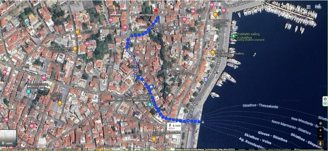8Kto Hotell Skiathos stad Exteriör bild