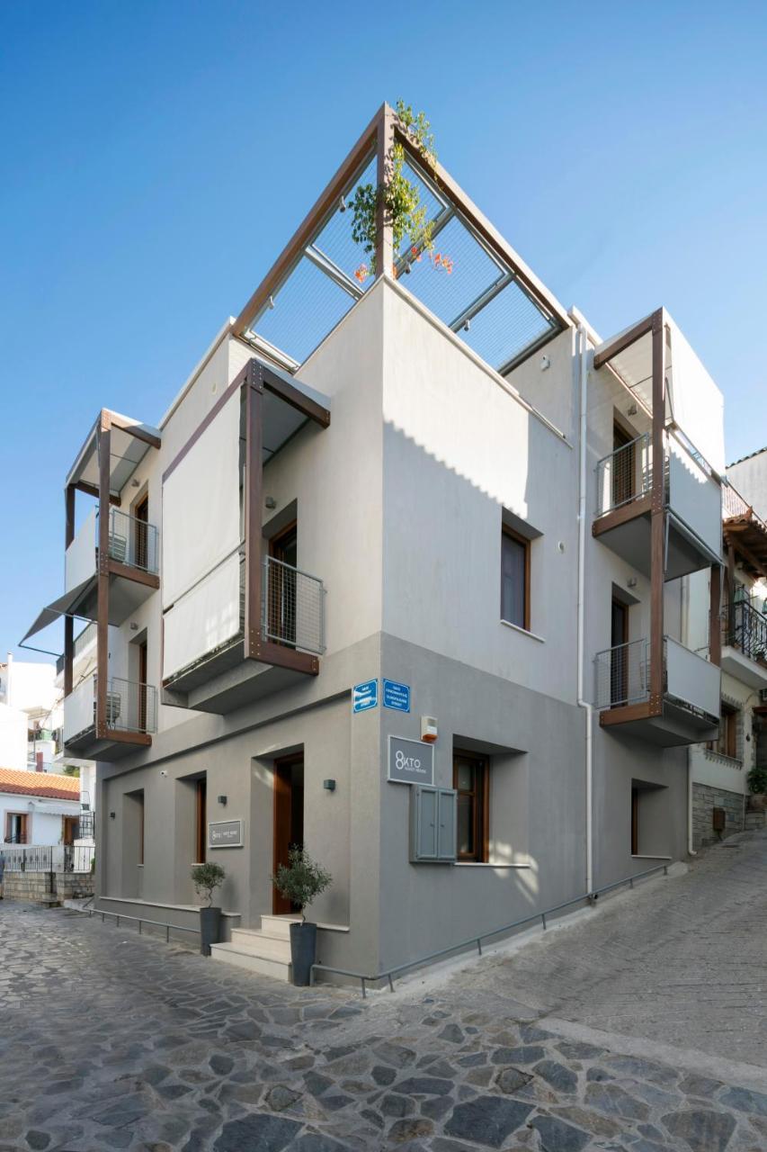 8Kto Hotell Skiathos stad Exteriör bild